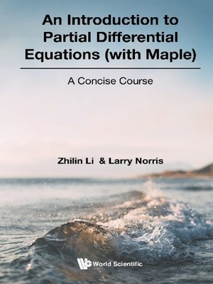 cover image of An Introduction to Partial Differential Equations (With Maple)
